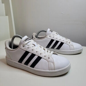 Adidas Neo CloudFoam Advantage AW4287 White Casual Comfort Shoes Size Women 8.5